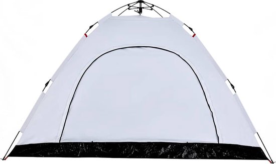 vidaXL - Tent - 5-persoons - snelontgrendeling - verduisterende - stof - wit van Vidaxl — afbeelding 4