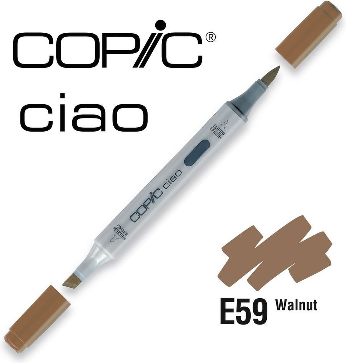 Copic Ciao Marker E59 Walnut
