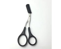 Jumada's Wenkbrauwschaar - Wenkbrauw Trimmer - Wenkbrauwkam - Zwart