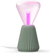 Philips Hue Lightguide 3D-geprinte Tafellamp (Saliegroen) - E27 - Wit en Gekleurd Licht - Incl. 1 Hue Lightguide Triangle Lamp - Hue White and Color Ambiance