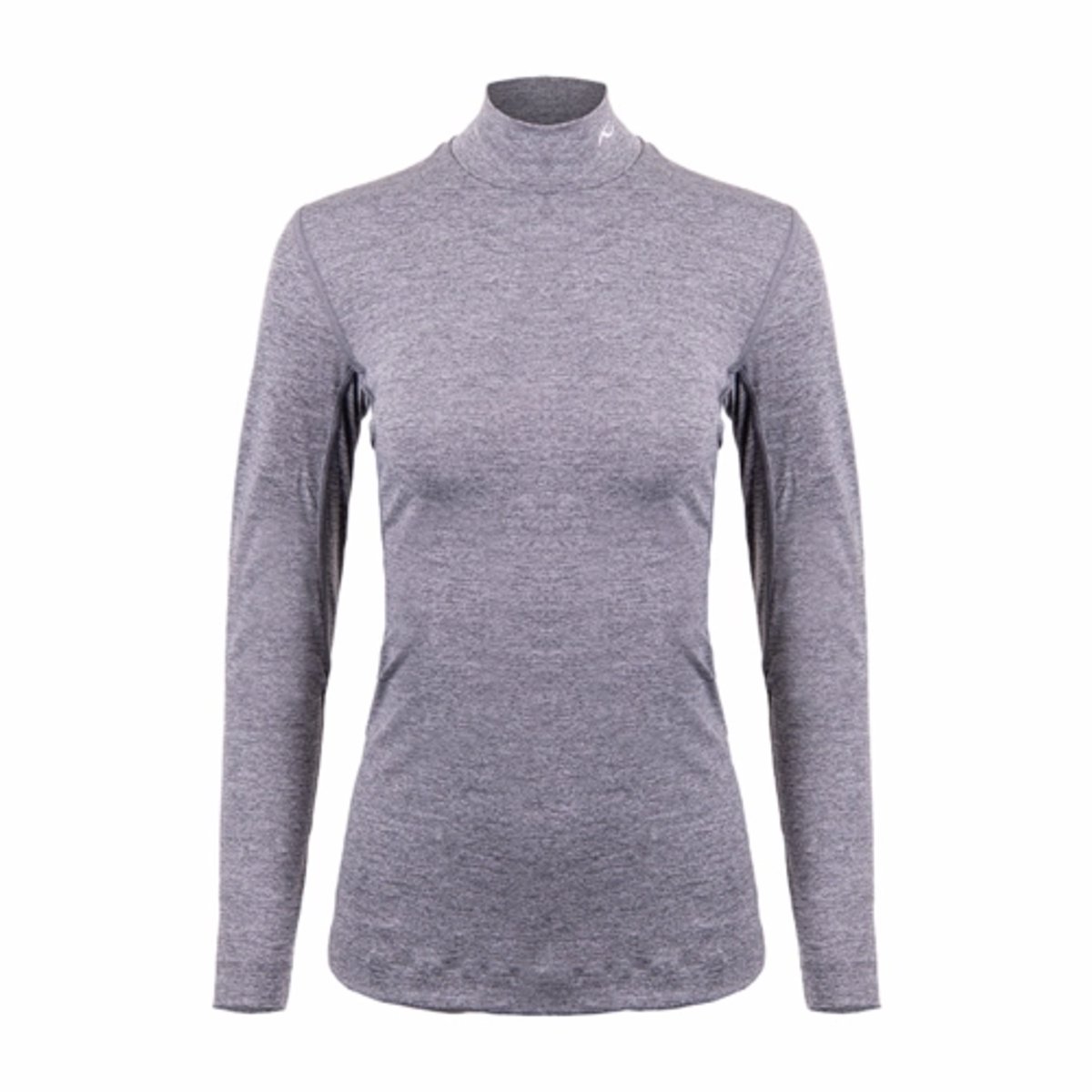 Ondershirt KJUS Women Base Layer Turtleneck Steel Grey-Maat 40