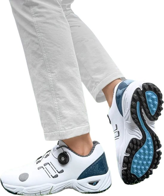 Livano Golfschoenen Heren - Sneakers - Golfkleding - Golfschoenen Antislip - Waterdicht - Golfen - Grijs 39.5 van Livano — afbeelding 4
