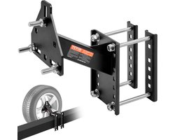 VEVOR Reservewieldrager Trailer Reservewielhouder 160 Lbs Capaciteit Utility Trailer Accessoires Geschikt voor De Meeste 4