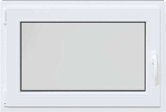 vidaXL - Fenêtre de cave - "RISOR" - 90x60 - cm - oscillo-battante-1/2 - DIN - gauche - anthracite