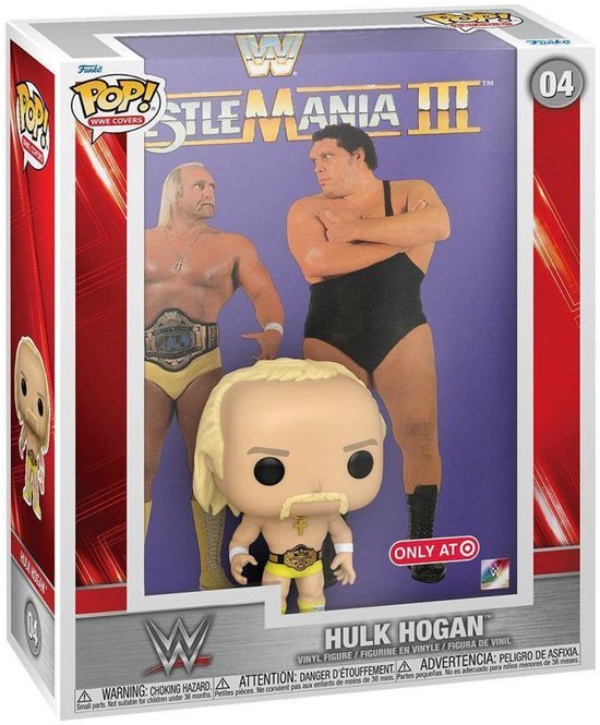 Funko Pop! WWE Covers: W - Hulk Hogan #04 Target exclusive