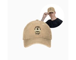 Appa Pet - Avatar The Last Airbender – Yip Yip Cap | Vintage Baseball Cap | Verstelbare Unisex Anime Hoed | Cadeau voor Avatar Fans | Aang | Momo | Sokka | Katara | Zuko | Luchtbison | Dad Petje | Hat