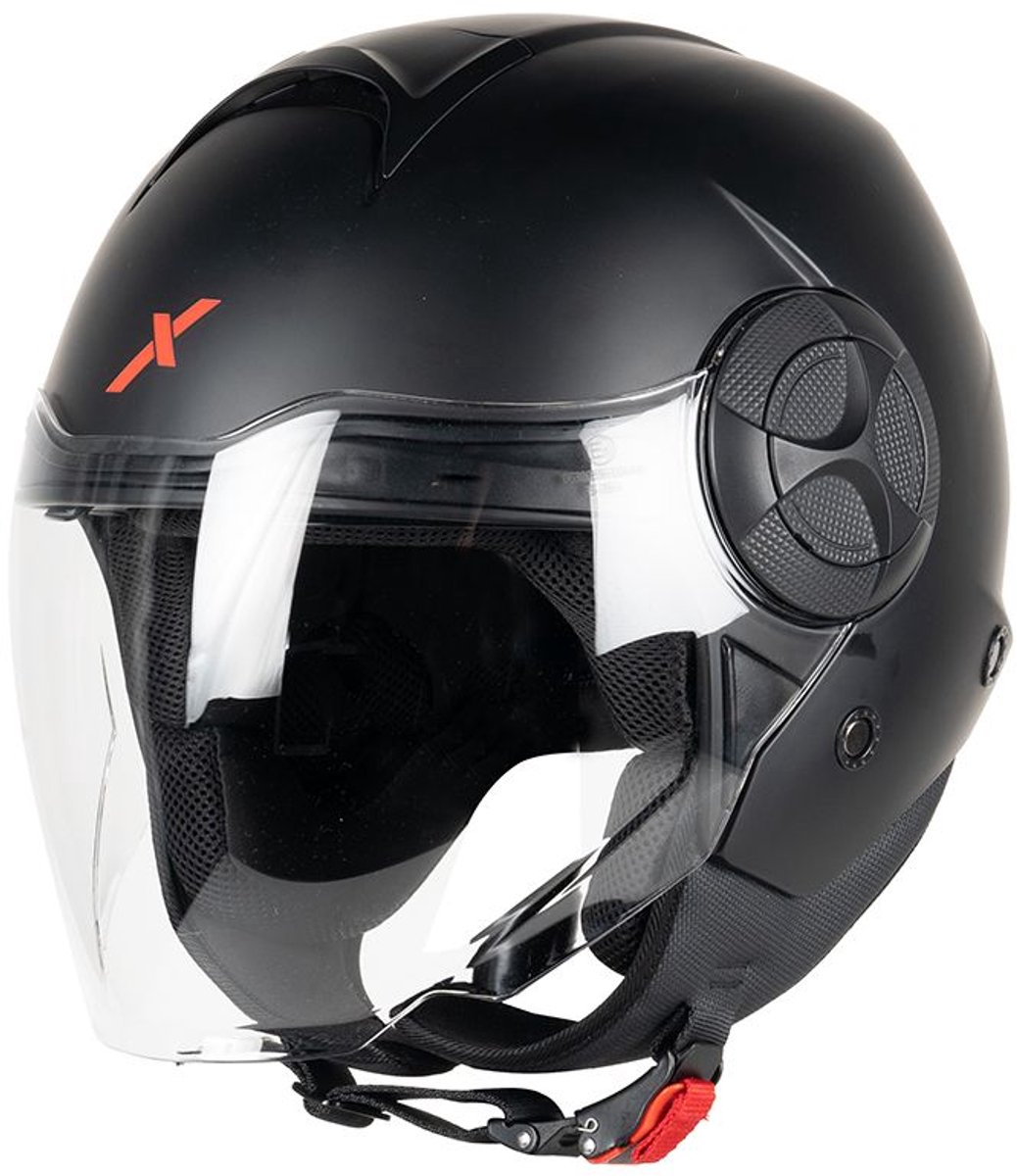 Motor Jet Helm ARKEON Zwarte mat L van MOTOBLOUZ
