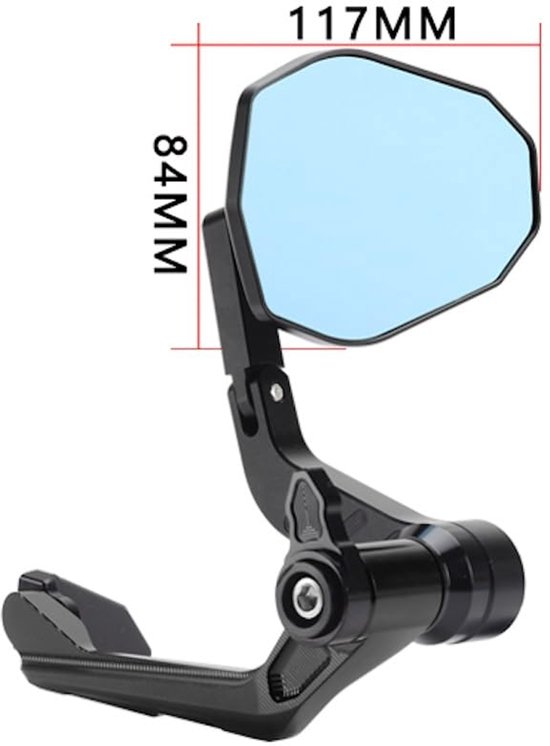 Zijspiegel voor motoren Voor VFR400 VFR750 Voor VFR800 VFR1200 Voor VFR Zijspiegel voor motoren Voor VFR400 VFR750 Voor VFR800 VFR1200 Voor VFR