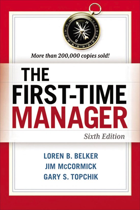 The First-Time Manager - cover