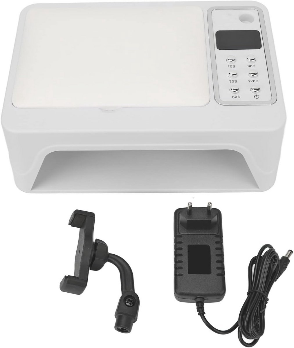 UV LED Nagellamp met Telefoonhouder - Professionele Draagbare Nageldroger 96W
