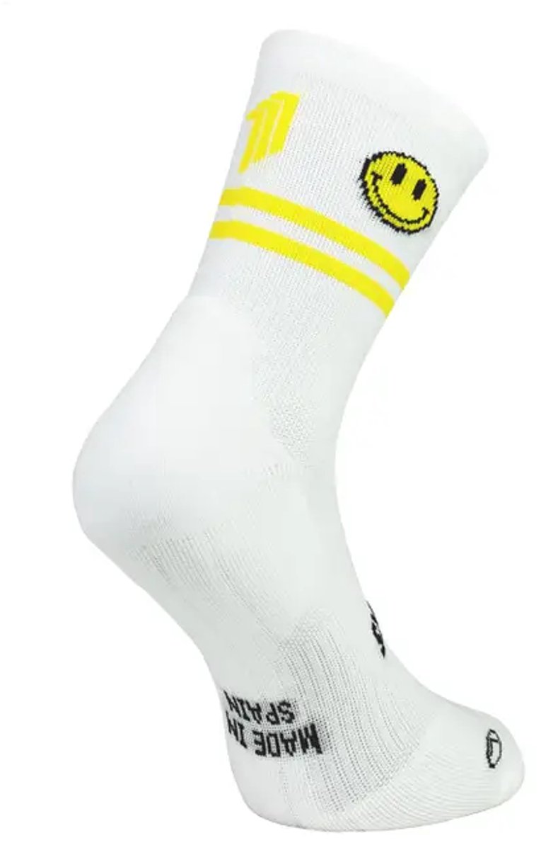 Sporcks hardloopsokken dames / girls Happy run white / S / 38-40 / sportsokken