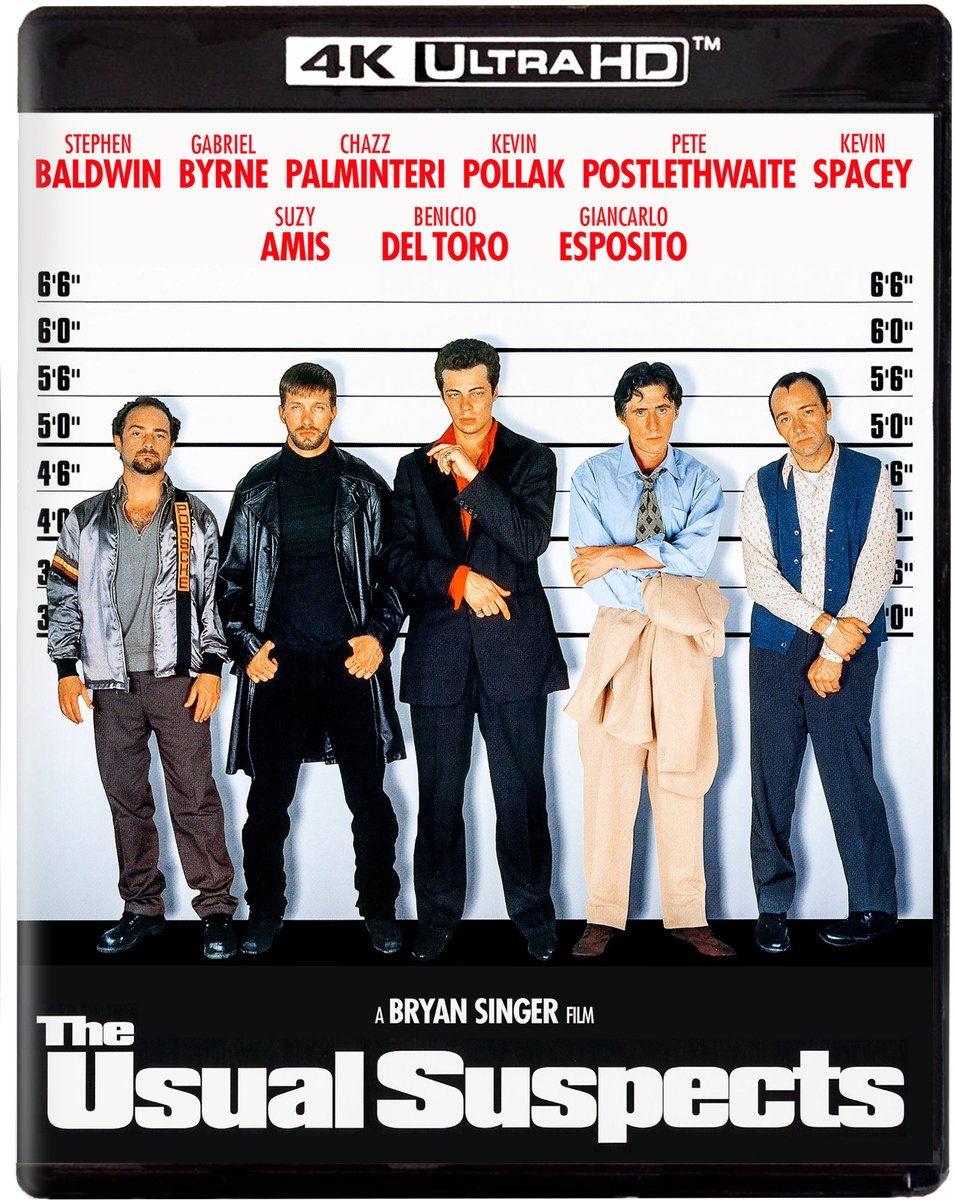 The Usual Suspects 4K (Speelt alleen op regiovrije speler)