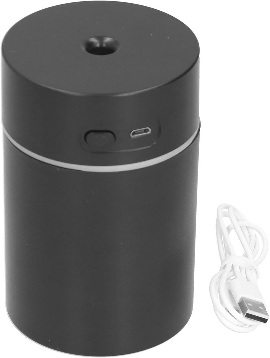 Multifunctionele Luchtbevochtiger voor Thuis en Auto - USB Mini Dampgenerator met LED Verlichting
