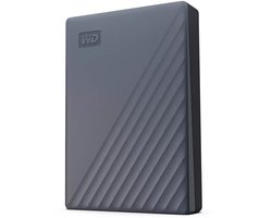 Western Digital My Passport - Externe Harde Schijf - USB-C - Grijs - 4 TB