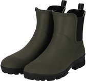 XQ - Bottes de Bottes de pluie pour femmes - Mi-hautes - 100% caoutchouc - Bottes en caoutchouc pour hommes - Bottes Chaussures de randonnée