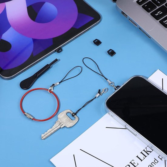 10 Stuks Anti Stof Plug, Usb C Stofplug, Type-C Telefoon Stofkap Siliconen Met Opbergdoos Voor De Meeste Smartphones Laptop Android Modellen Zwart Happy H