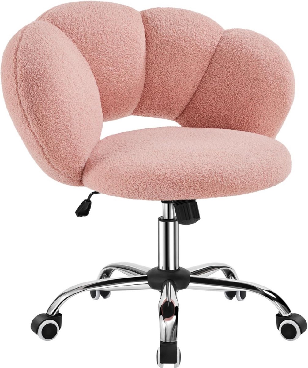 ApexArte® Make up Stoel - Kaptafel Kruk - Visagie - Roze