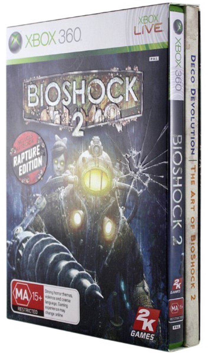 Jeu Bioshock 2 Rapture Edition - PC - État Correct - Jeu D'occasion - Boîte Peut être Abîmée