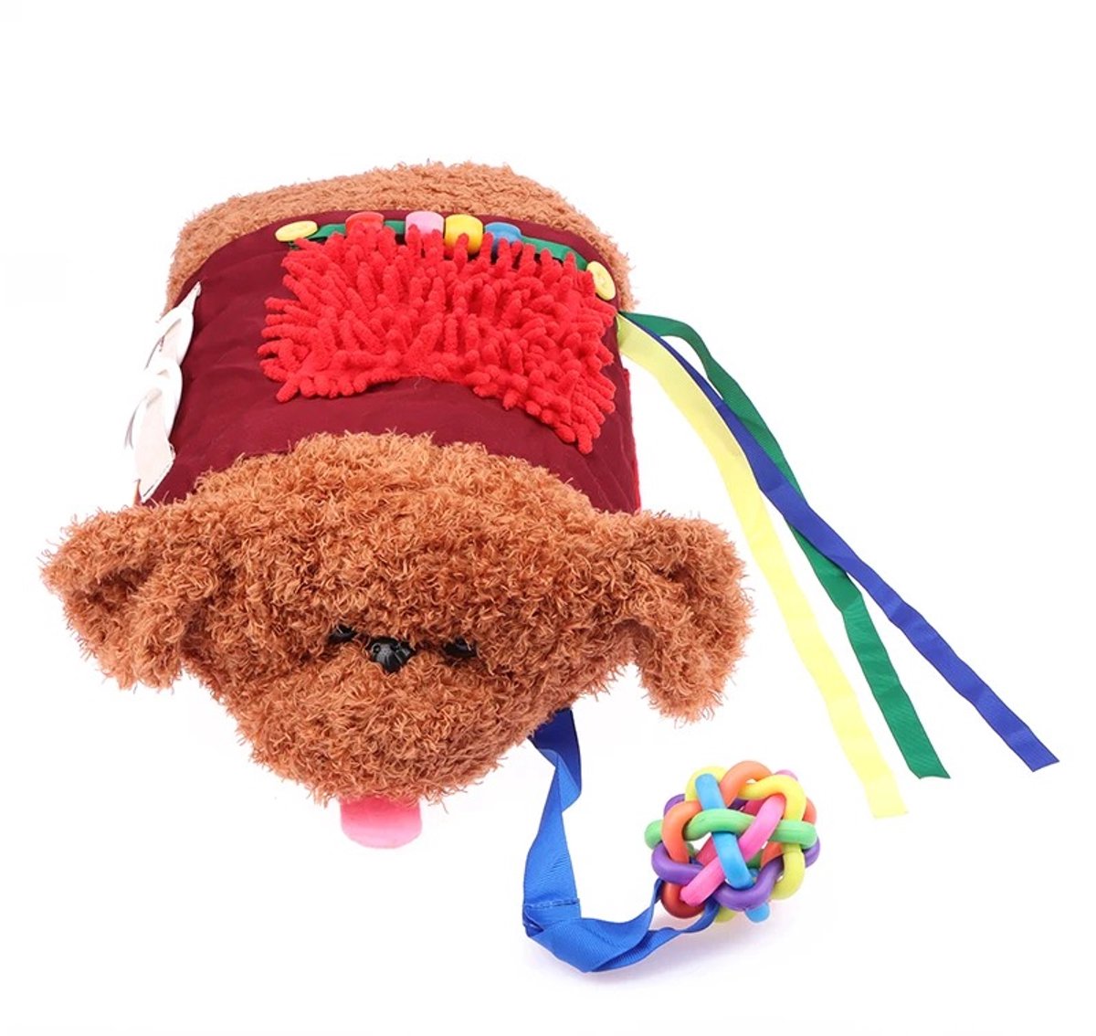 WiseGoods Sensorische Fidget Activiteitenkussen - Kalmerend Voor Senioren Met Alzheimer Dementie - Cadeau Idee - 35 X 25 X 9.5 Cm