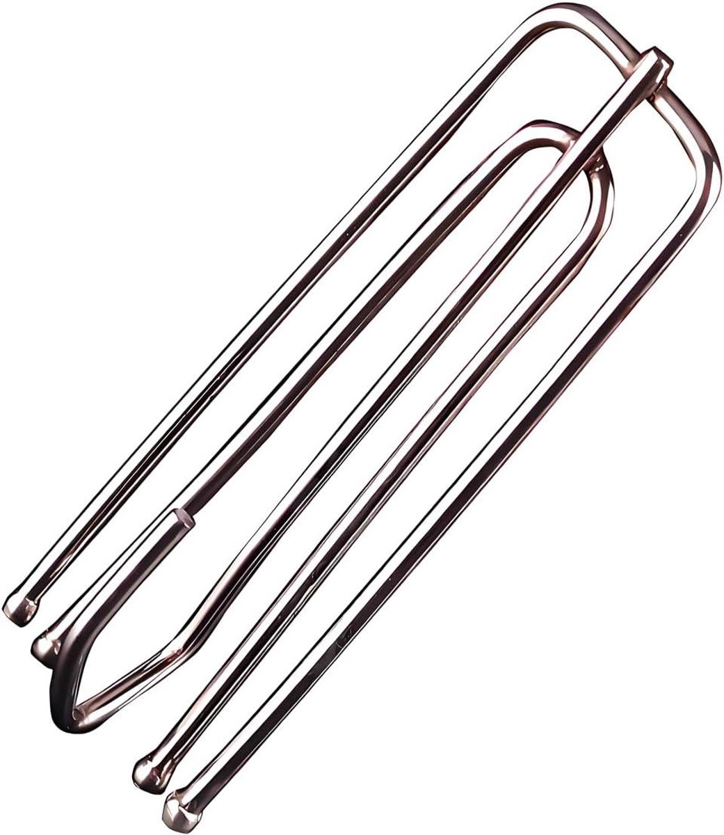 Gordijnhaken - Roestvrij staal - 60 stuks - Zilver
