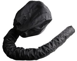 2 stuks - Haardroger Opzetstuk - Haarverzorging hoofdkap - Droogkap - Haardroogkap - mesh-blaaskap - Hair Steamer - Zwart - verstelbare - met Slang - Gemakkelijk te Dragen - voor Alle Hoofdvormen