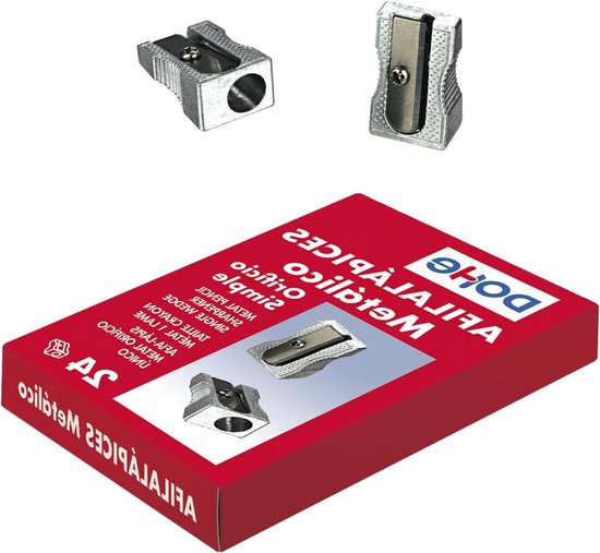 Puntenslijper Faber-Castell metaal dubbel