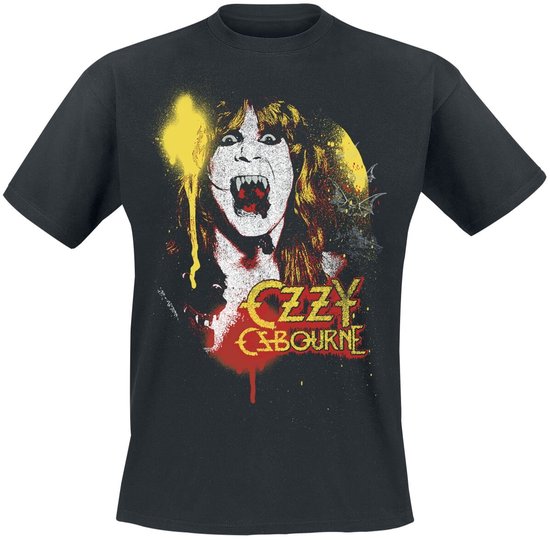 Ozzy Osbourne Screaming Devil Heren T-shirt - zwart - L