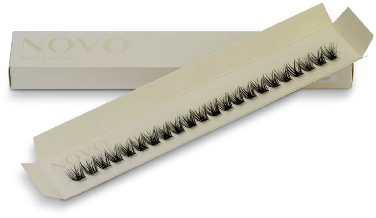 Lashnovo Fast Lashes - Anaya 12mm - Diy Cluster Lashes - Wimperextensions - Nepwimpers - Wimpers
