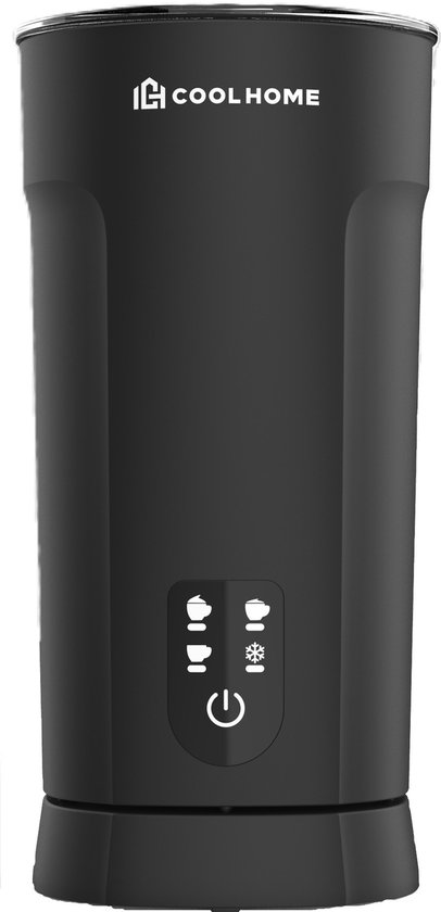 CoolHome MF24 Melkopschuimer - Elektrische Melkopschuimer - 4 in 1 - 500w - Zwart