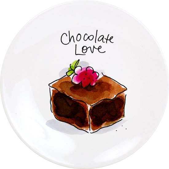 Blond Amsterdam, Specials, Mom: Plate 12 cm Chocolate Love