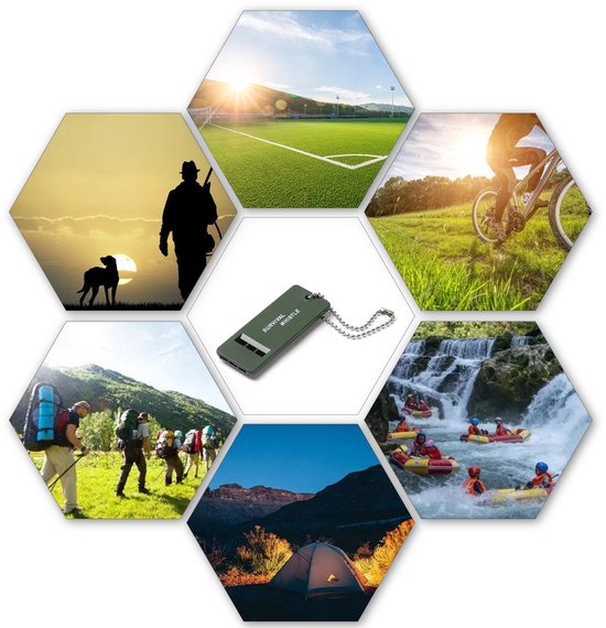 Colorful Sun® Sifflet de Secours avec Cordon - Lot de 4 - Sifflet d’Alarme Puissant pour Urgence, Outdoor & Survival - Sifflet pour Chien - Sifflet en Plastique à 3 Tons - Sifflet de Sauvetage pour Randonnée & Camping - Sifflet de Sport & d’Arbitre