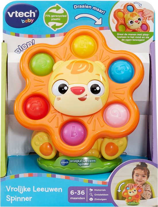 VTech - Vrolijke Leeuwen Spinner van Vtech — afbeelding 2