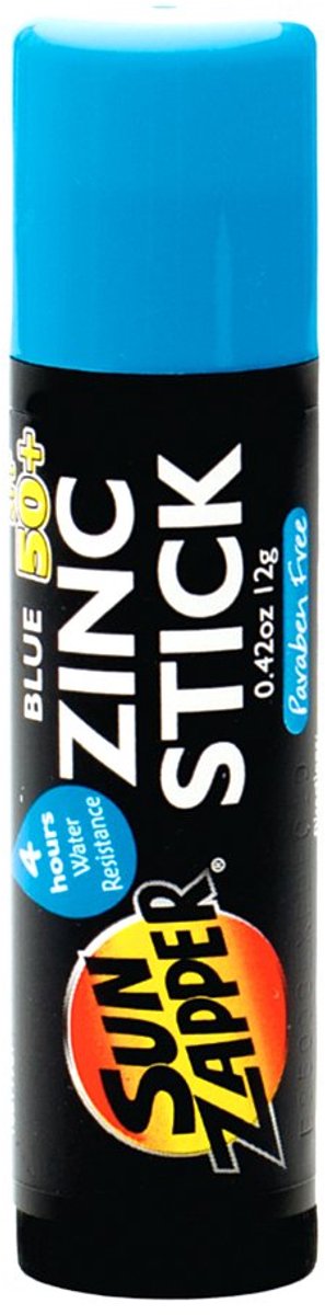 Sun Zapper Zink Stick - Zonnebrandcrème - Blauw -Waterbestendig - SPF 50+