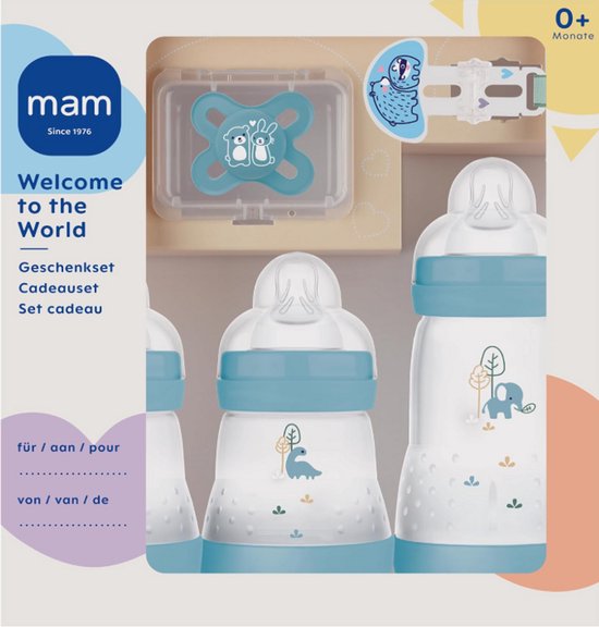 MAM Welcome to the World Pure Set Blauw 0+ — afbeelding 3