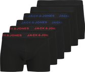 Jack & Jones Heren Boxershorts 6 Pack Basic Trunks Veelkleurig 3XL Katoenen Ondergoed Onderbroeken