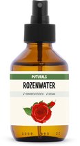 Puturals Eau de Rose 100% Bio - 150ml - Pure et Végane - Eau de Rose pour le Visage et les Cheveux - Sans Alcool