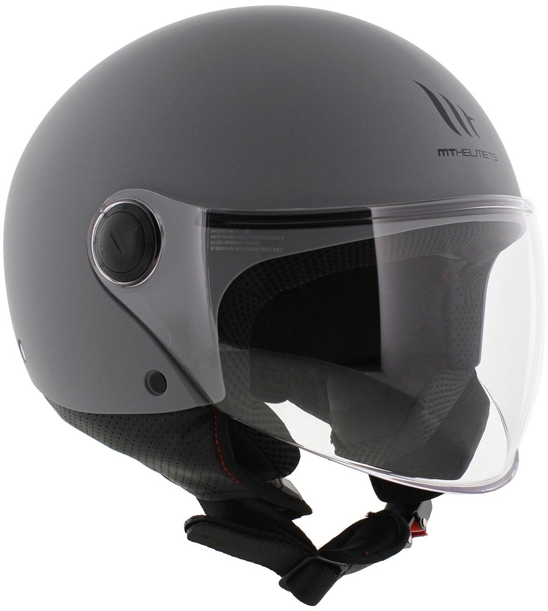 MT Street S helm mat grijs M