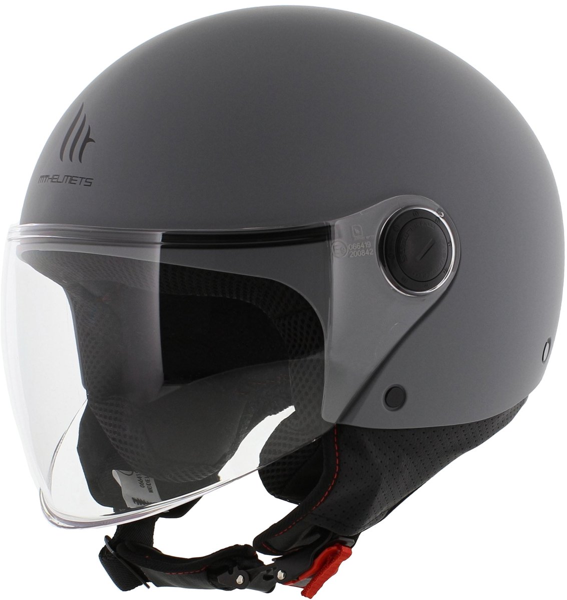 MT Street S helm mat grijs S