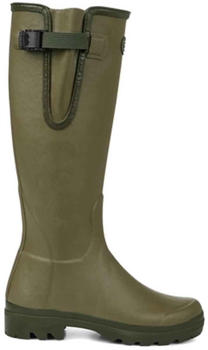 Regenlaars Le Chameau Vierzon Jersey Vert Ladies-Schoenmaat 41 Groen