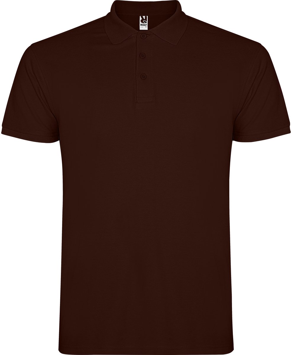 Roly - Star Polo - Chocolate 87 maat M
