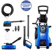 Bol.com Nilfisk E145.4-9 PAD Xtra Hogedrukreiniger - Terrasreiniger - 145 Bar - Waterslang 9 Meter - Slanghaspel aanbieding