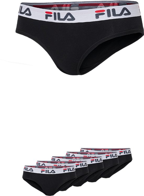 Slip Fila Urban Slip - Taille S - Lot de 5 - Zwart