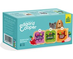 Edgard & Cooper Hondenvoer Multipack Kip - Wild - Lam 6 x 100 gr