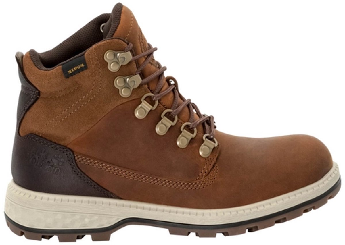 Jack Wolfskin Snowboot Women Jack Texapore Mid Desert Brown Espresso