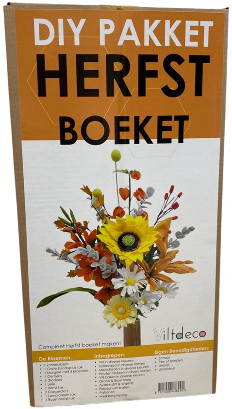 60 stuks hars platte madeliefjes - vilten bloemen voor knutselen - doe-het-zelf... | bol