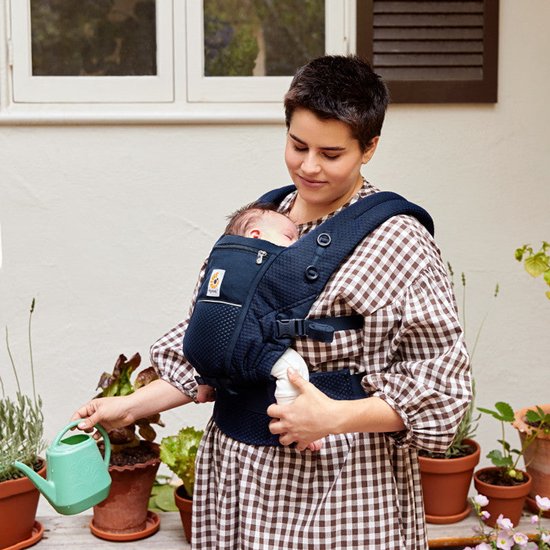 Ergobaby Draagzak Adapt - Soft Flex Mesh - Midnight Blue