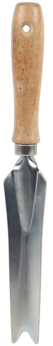 Talen Tools - Onkruidsteker - Verzinkt staal - Essenhouten handvat - 25 centimeter