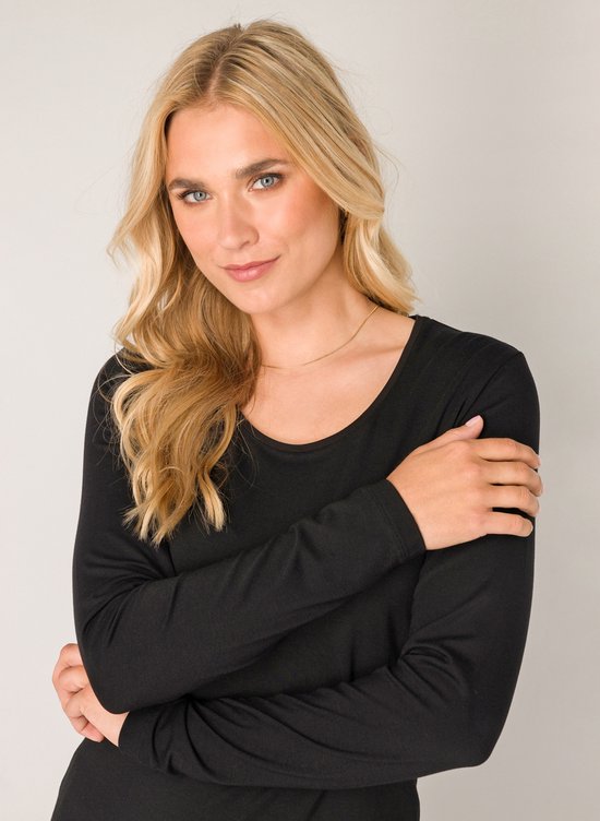 BASE LEVEL Yaso Jersey Shirt - Black - maat 46