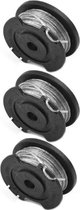 3 stks Spool & Lijn Vervanging geschikt voor Bosch Easy Gras Cut 18 V 23 26 18 Strimmer Bijlagen Onderdeelnummer F016800569