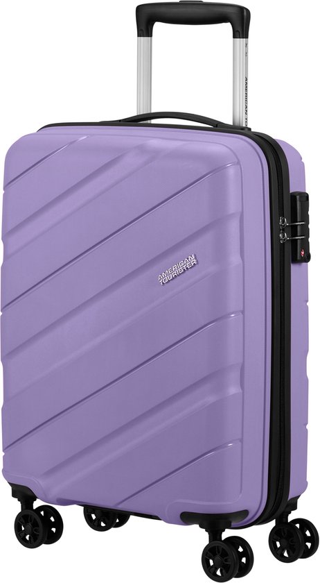 American Tourister Jetdriver Carry on 55cm 4 Wheel Spinner Hardside Suitcase (317-269) *This lot is